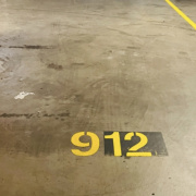 Indoor lot parking on  