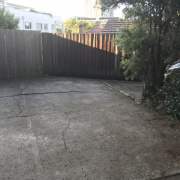 Outside parking on Outside parking on