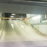 Indoor lot parking on  