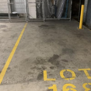 Indoor lot parking on  