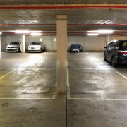 Indoor lot parking on  