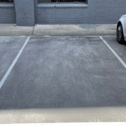 Outdoor lot parking on  