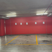 Indoor lot parking on  