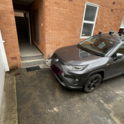 Driveway parking on  