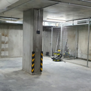 Indoor lot parking on  