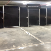 Indoor lot parking on  