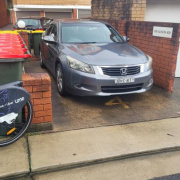 Outside parking on Outside parking on