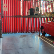 Indoor lot parking on  