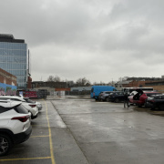 Outdoor lot parking on  