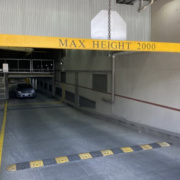 Indoor lot parking on  