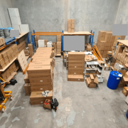 Warehouse storage on  