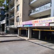 Indoor lot parking on  