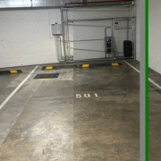 Indoor lot parking on  