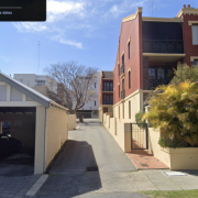 Garage parking on  