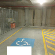 Indoor lot parking on  