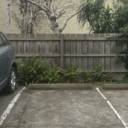 Outdoor lot parking on  
