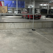 Indoor lot parking on  