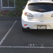 Outdoor lot parking on  