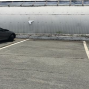 Outdoor lot parking on  