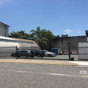 Outdoor lot parking on  