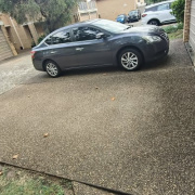 Driveway parking on  