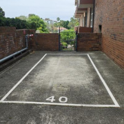 Outside parking on Outside parking on