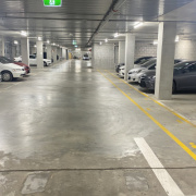 Indoor lot parking on  