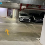 Indoor lot parking on  