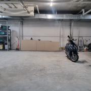 Indoor lot parking on  