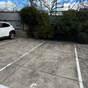 Indoor lot parking on  