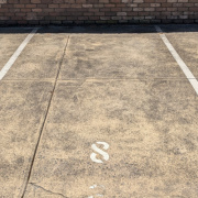 Outdoor lot parking on  