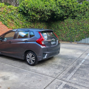 Outdoor lot parking on  