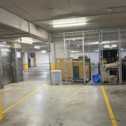 Indoor lot parking on  
