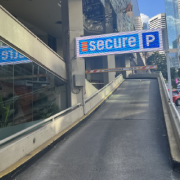 Indoor lot parking on Queen St in Brisbane