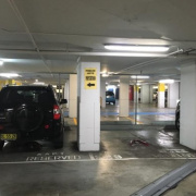 Indoor lot parking on George St in Sydney