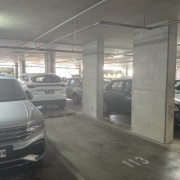 Indoor lot parking on  