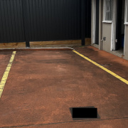 Outside parking on Outside parking on
