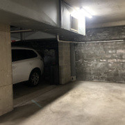Indoor lot parking on  