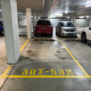 Indoor lot parking on  