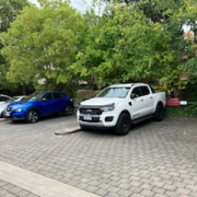 Outdoor lot parking on  