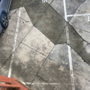 Outside parking on Outside parking on