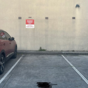 Outside parking on Outside parking on