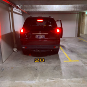 Indoor lot parking on  