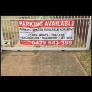 Outdoor lot parking on Outdoor lot parking on