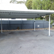Undercover parking on  