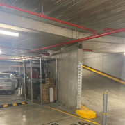 Indoor lot parking on  