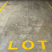 Indoor lot parking on  