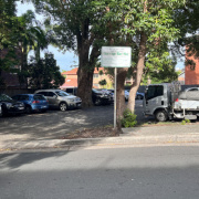 Outdoor lot parking on  