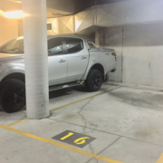 Garage parking on  