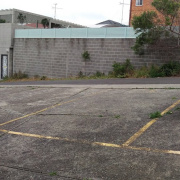Outside parking on Outside parking on